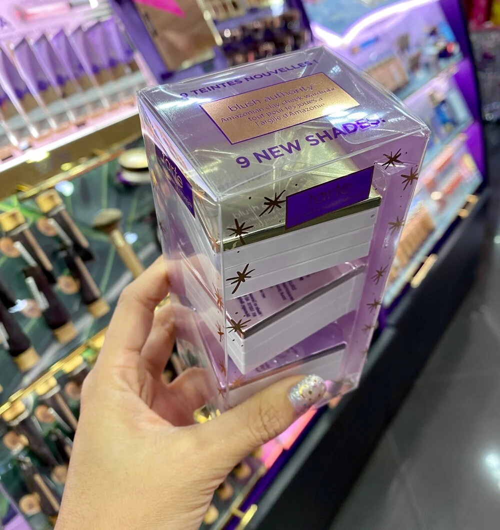 Tarte blush authority™ Amazonian clay cheek wardrobe Swatches 