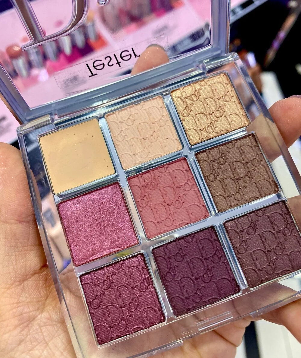 Dior Backstage Eye Palette Rosewood Neutrals &amp; Amber Neutrals Swatches