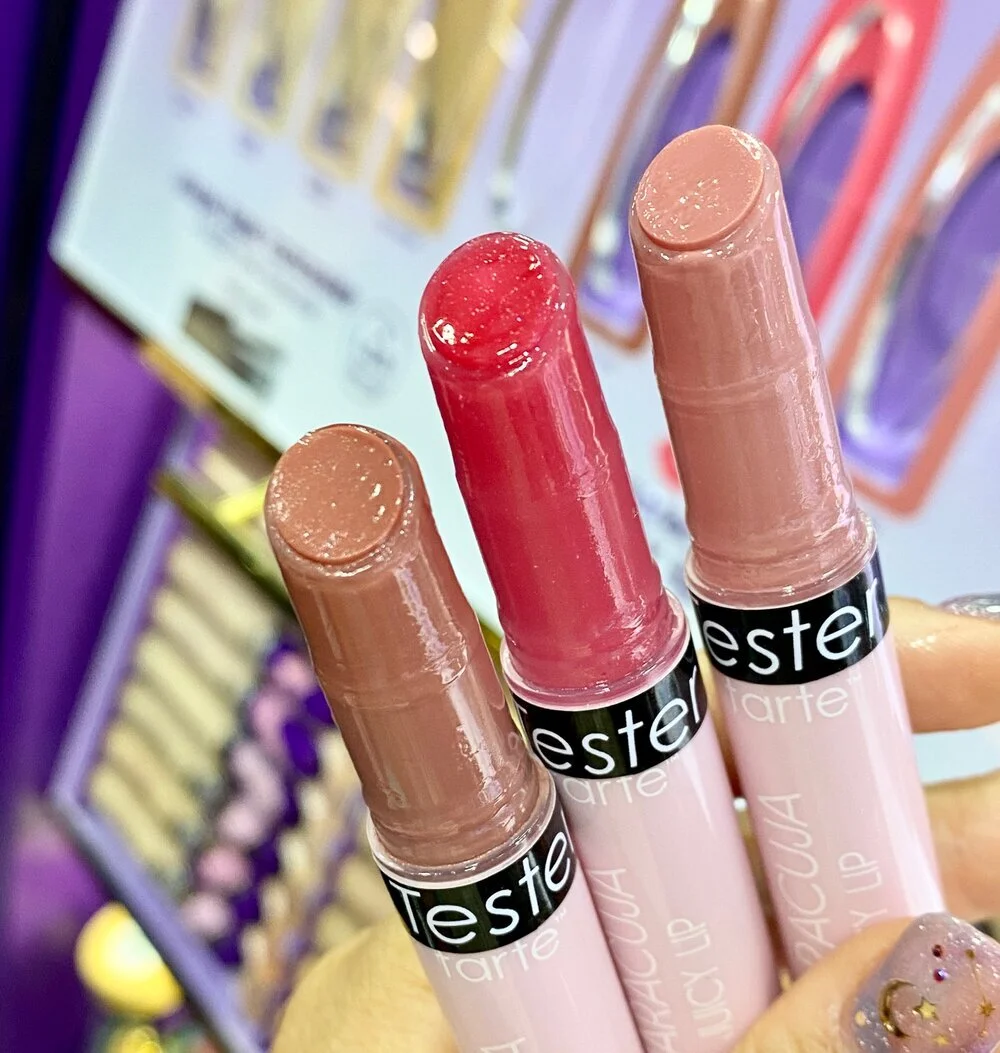 Tarte maracuja juicy lip trio Swatches 