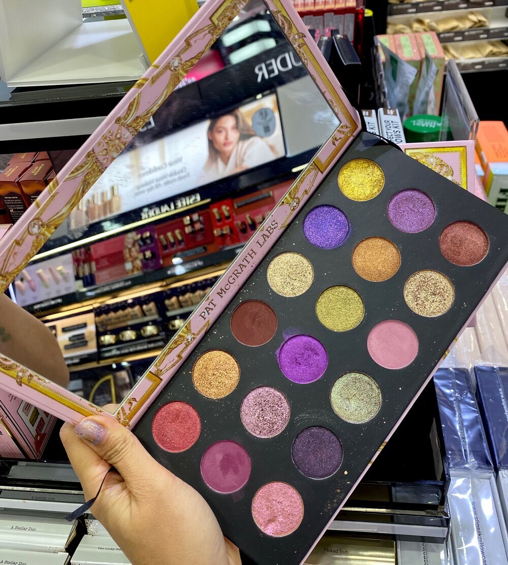 Pat McGrath Labs Mthrshp Mega Celestial Divinity Palette Swatches