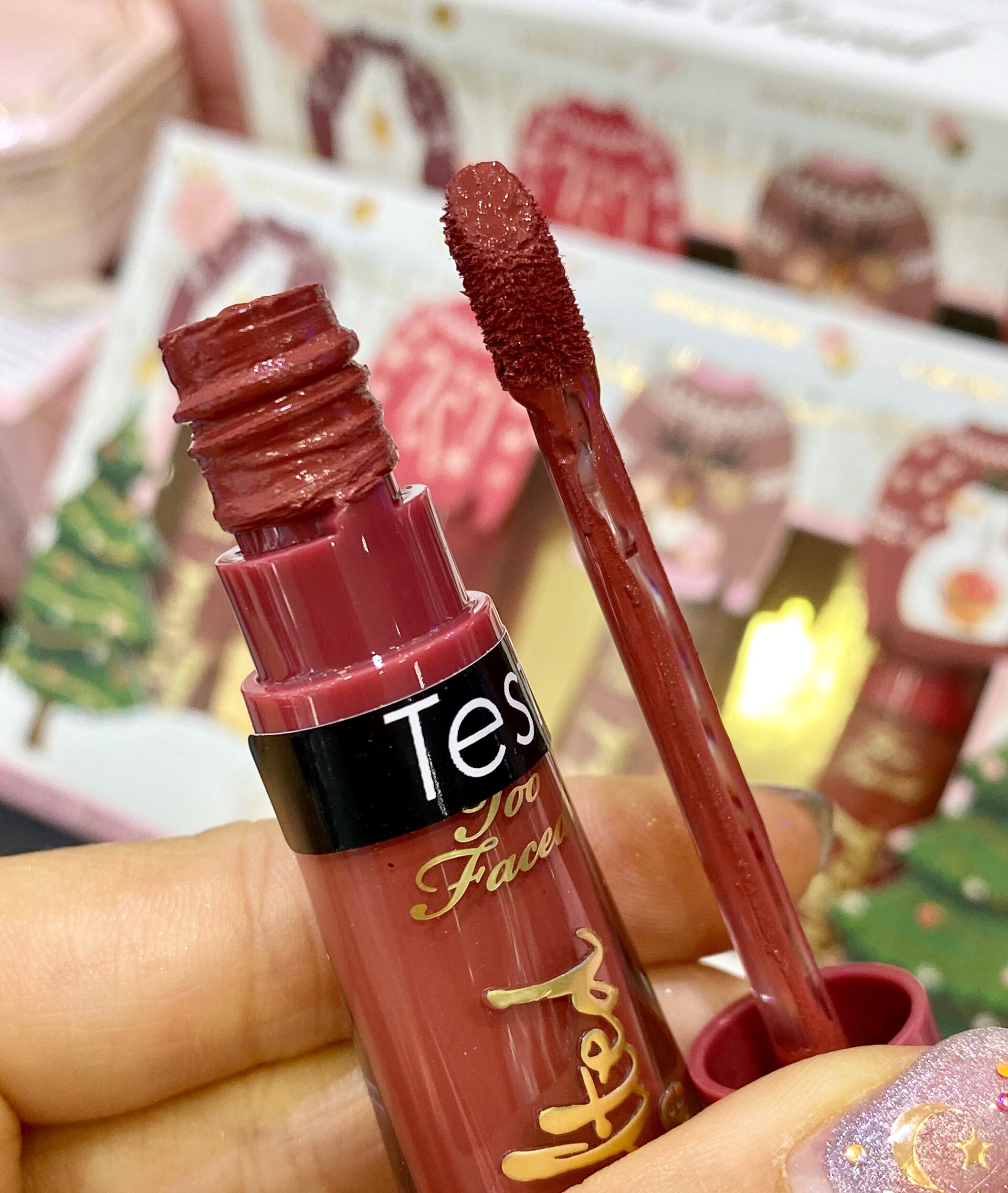 Toofaced Christmas Snuggles & Melted Kisses Liquid Lipstick