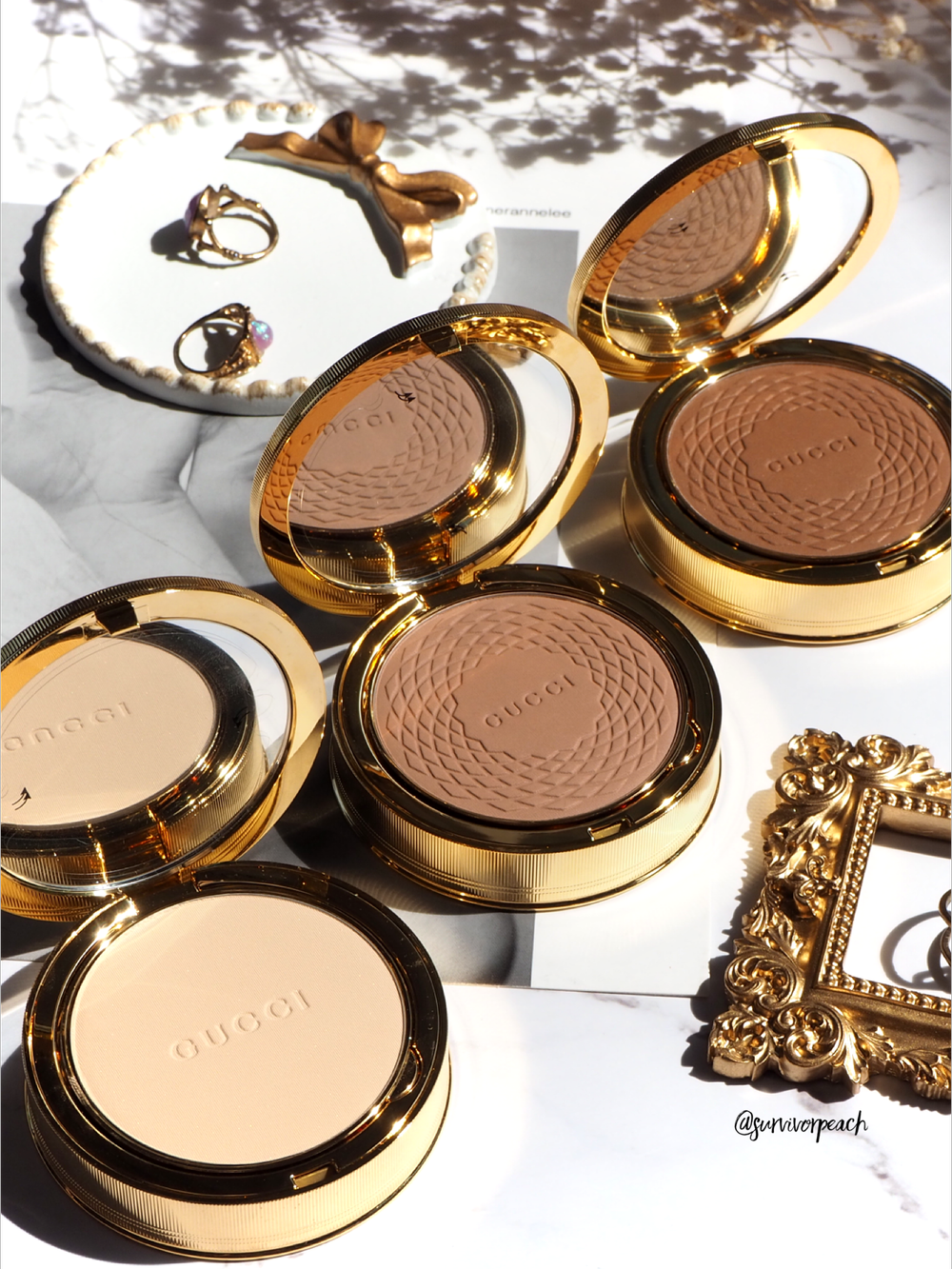 Gucci Beauty Poudre De Beaute Eclat Soleil Powder Bronzer Survivorpeach