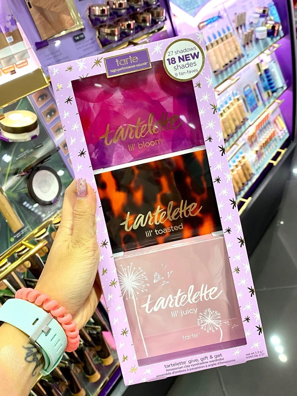 tartelette™ give, gift, get Amazonian clay eyeshadow wardrobe for Holiday 2020 Swatches 