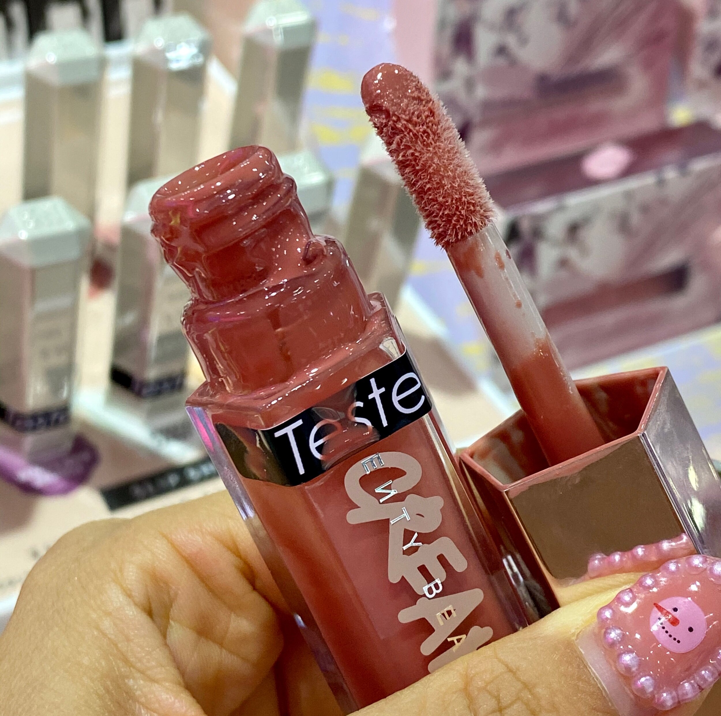 Fenty Beauty Gloss Bomb Cream Color Drip Lip Cream Swatches Survivorpeach
