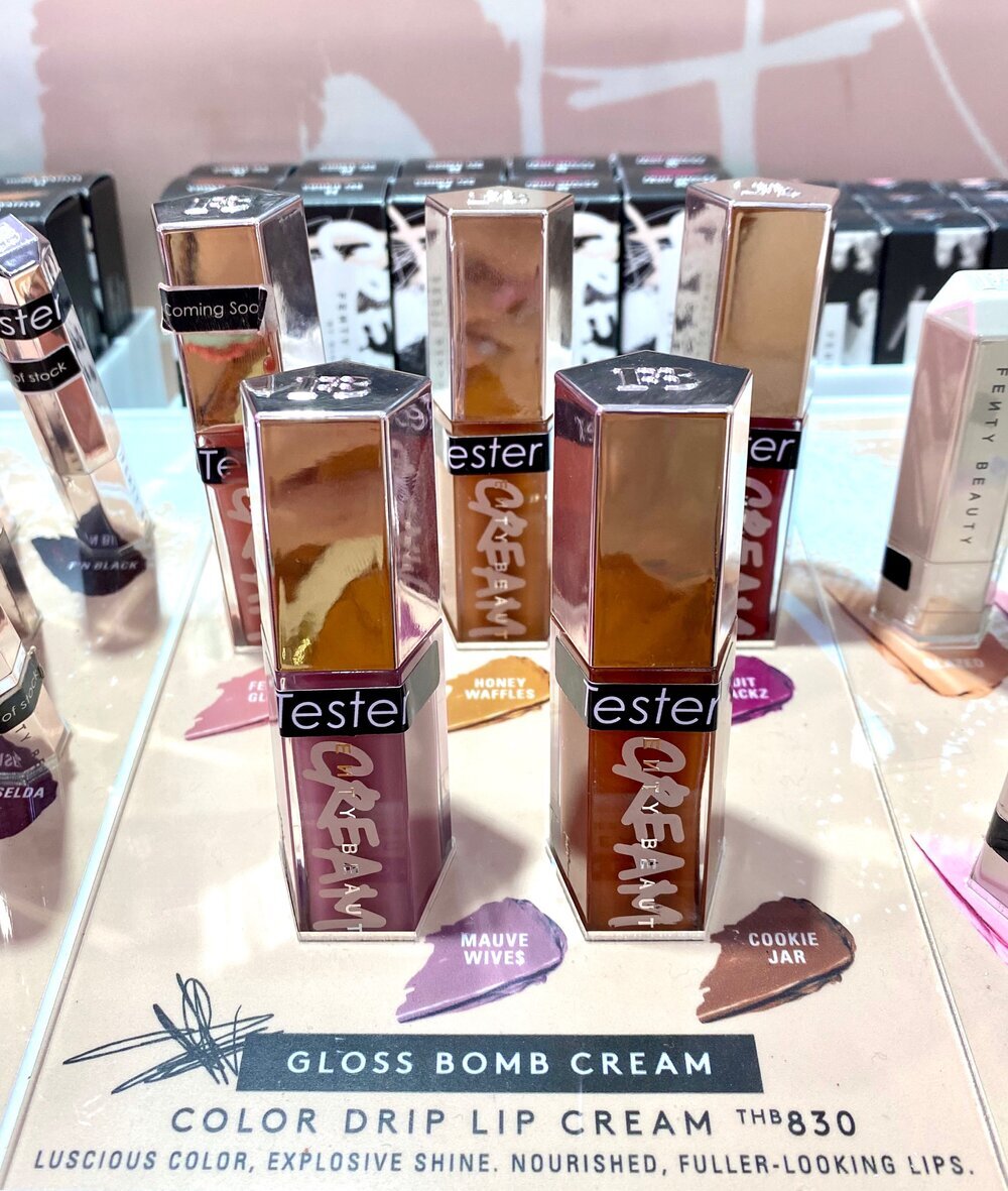 Fenty Beauty Gloss Bomb Cream Color Drip Lip Cream Swatches 