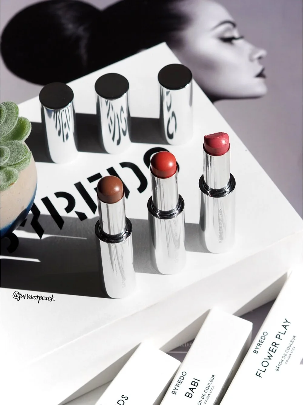 Byredo Makeup Colour sticks Review &amp; Swatches