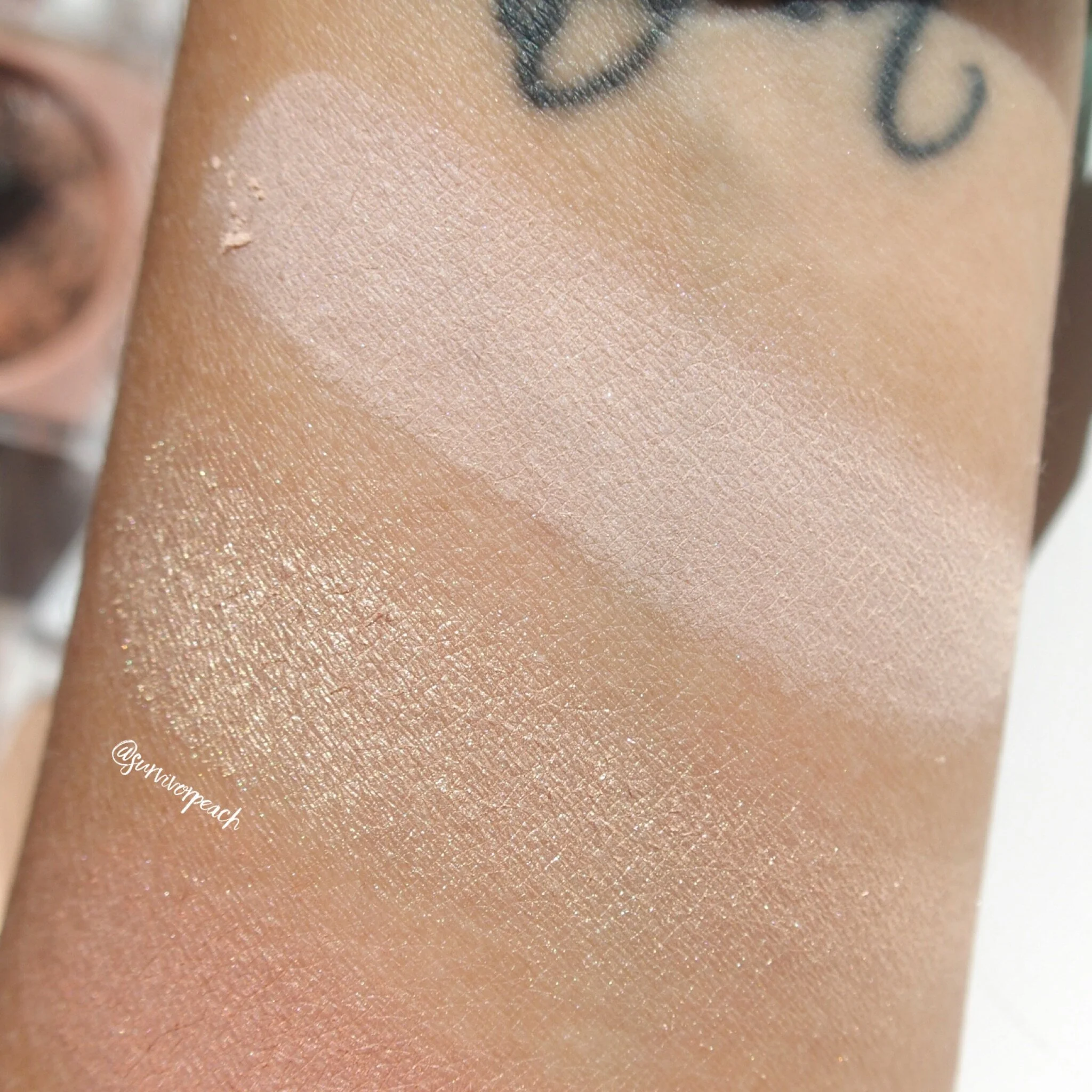 KKW Beauty Powders Review & Swatches Blush in Destiny & Grace, Glitz