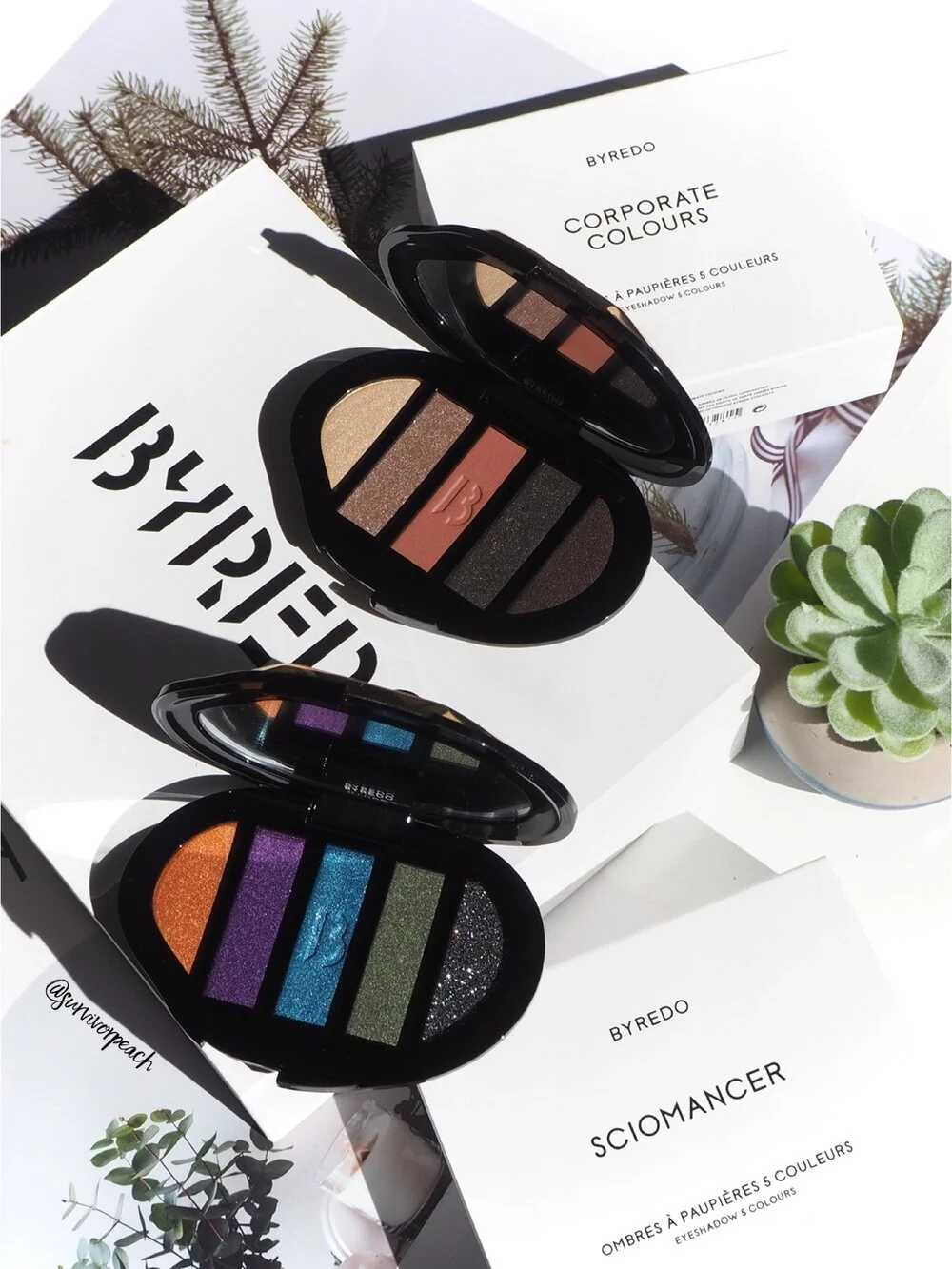 Byredo Eyeshadw 5 Colours Palette Review &amp; Swatches