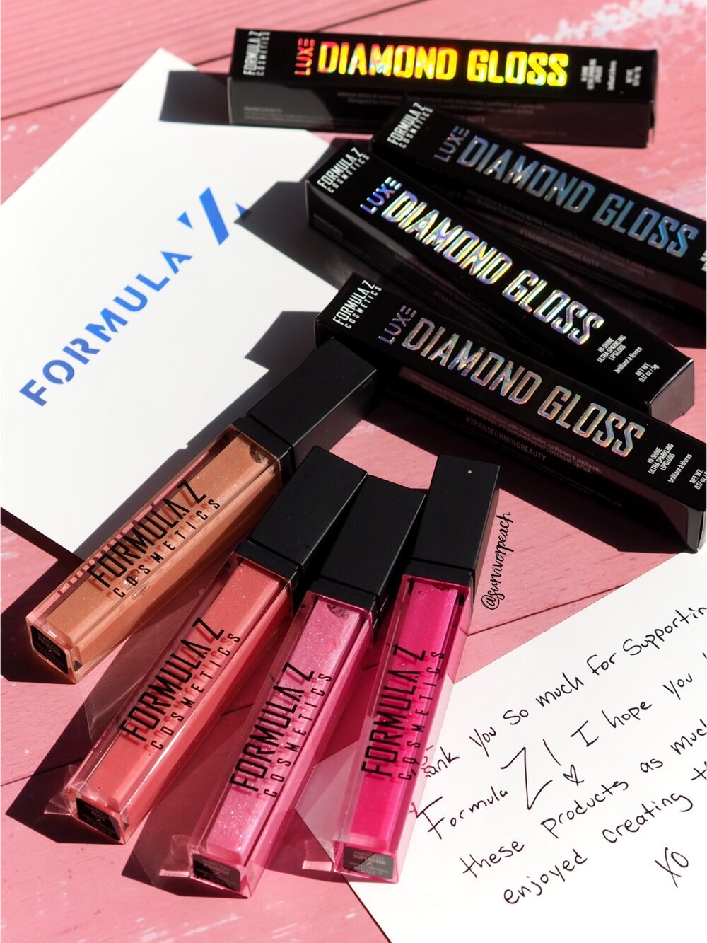 Formula Z Luxe Diamond Gloss Review &amp; Swatches 