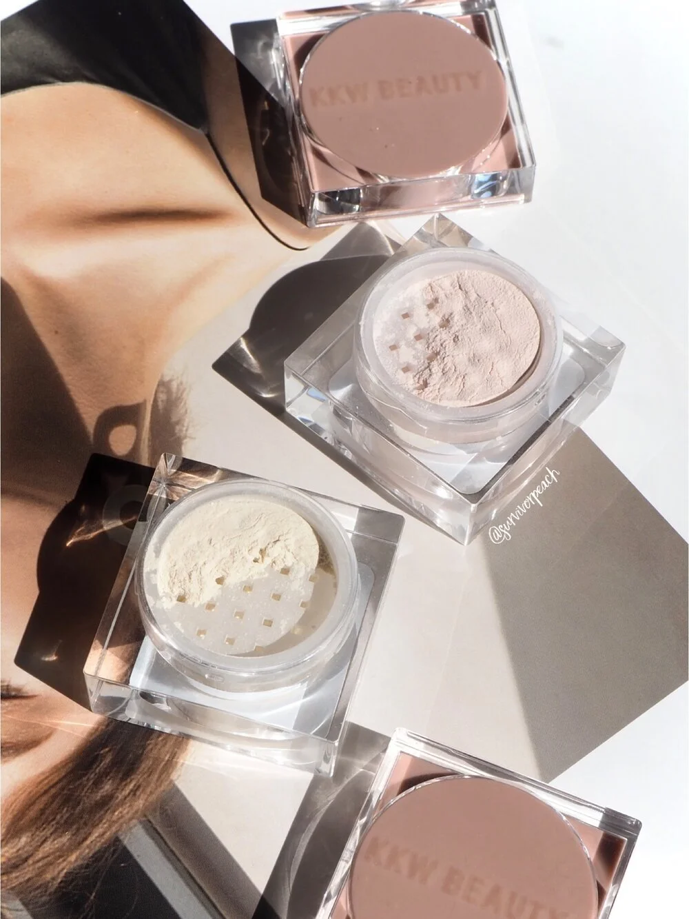 KKW Beauty Baking Powder Review &amp; Swatches 