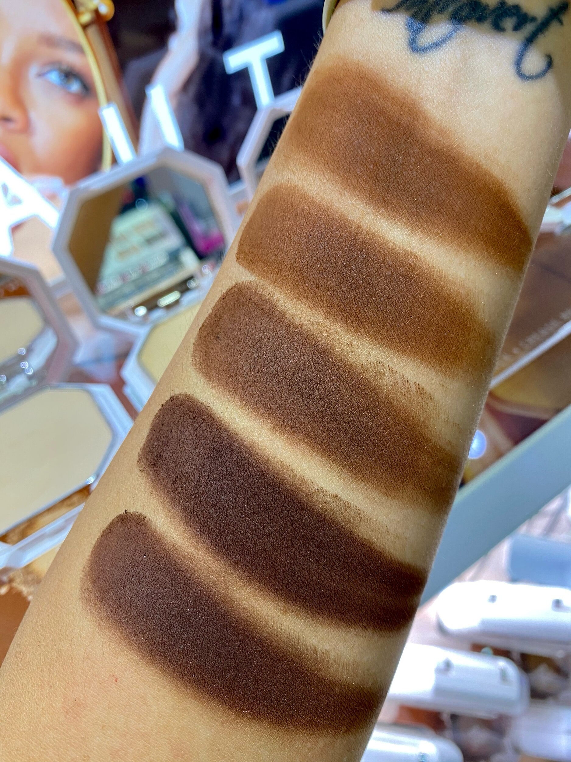 Fenty Beauty Pro Filt R Soft Matte Powder Foundation Swatches Of All Shades Survivorpeach Fenty Beauty Pro Filt R Soft Matte Powder Foundation Swatches Of All Shades Survivorpeach