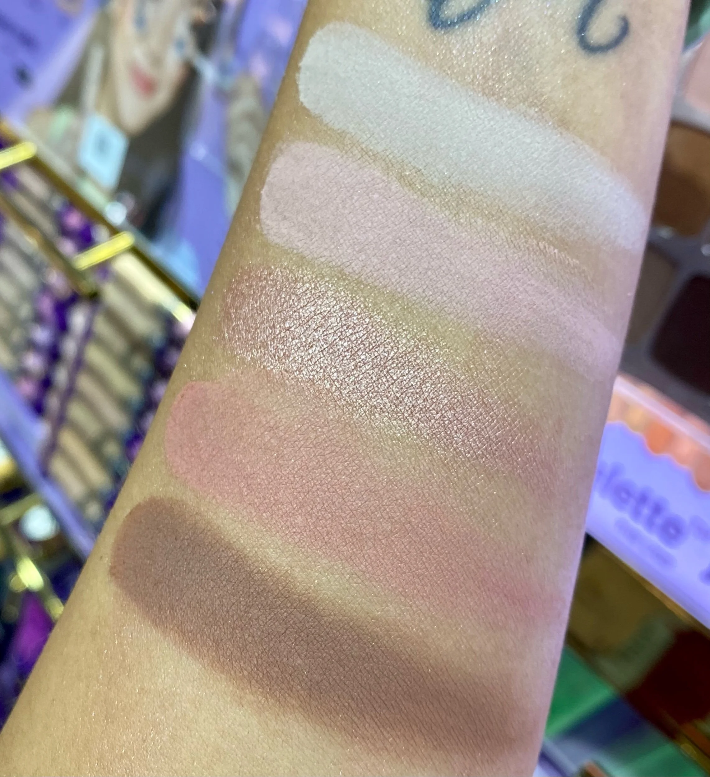 Tartelette™ juicy Amazonian clay eyeshadow palette swatches