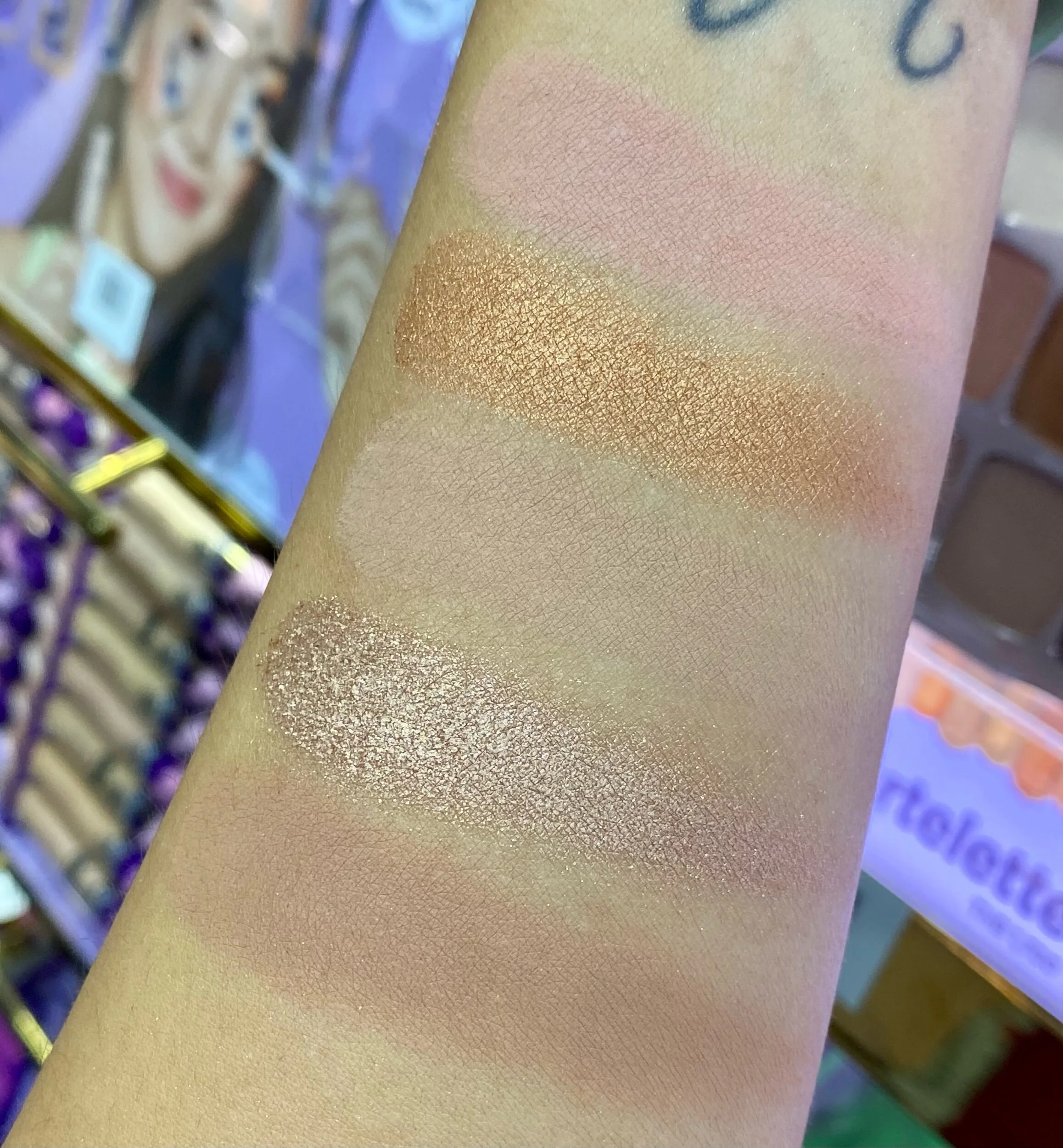 Tartelette™ juicy Amazonian clay eyeshadow palette swatches
