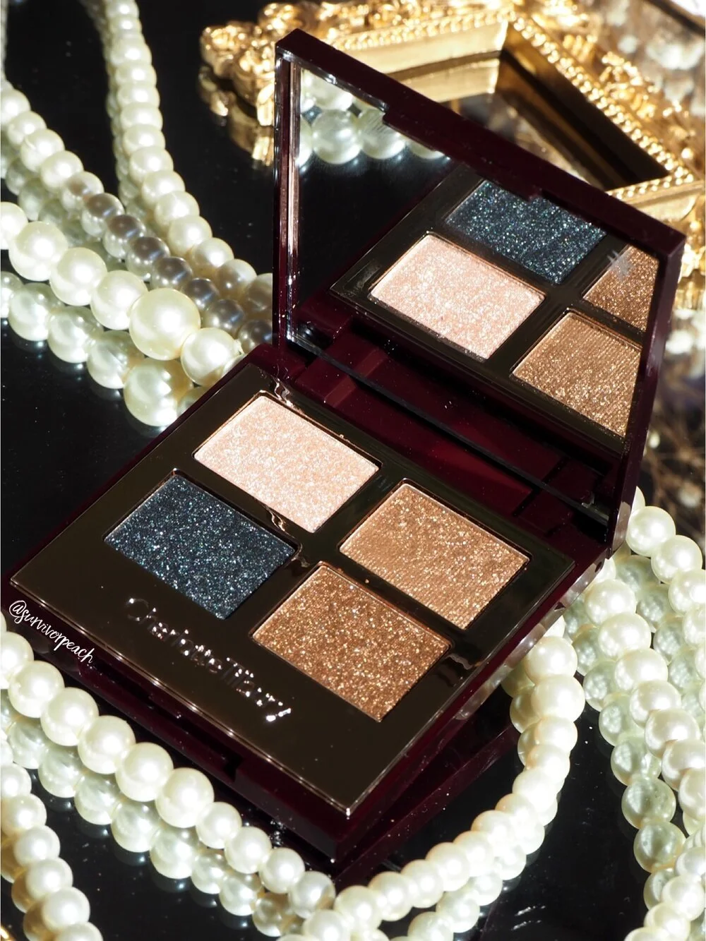 Charlotte Tilbury Luxury Palette of Pops - Dazzling Diamonds, Hollywood Superstar Glow Highlighter 