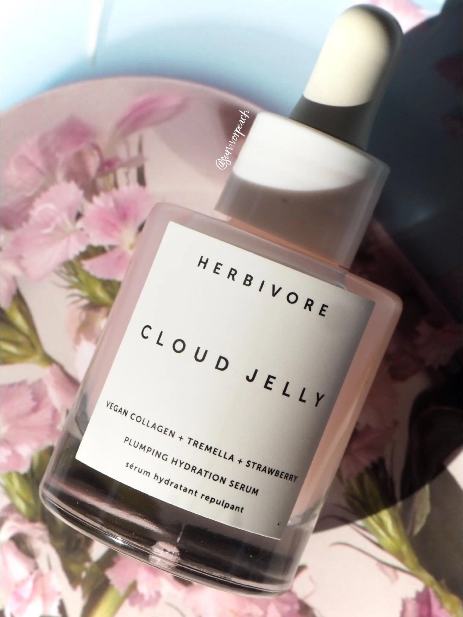 Herbivore Cloud Jelly Serum, Pink Cloud Cleanser Review — Survivorpeach