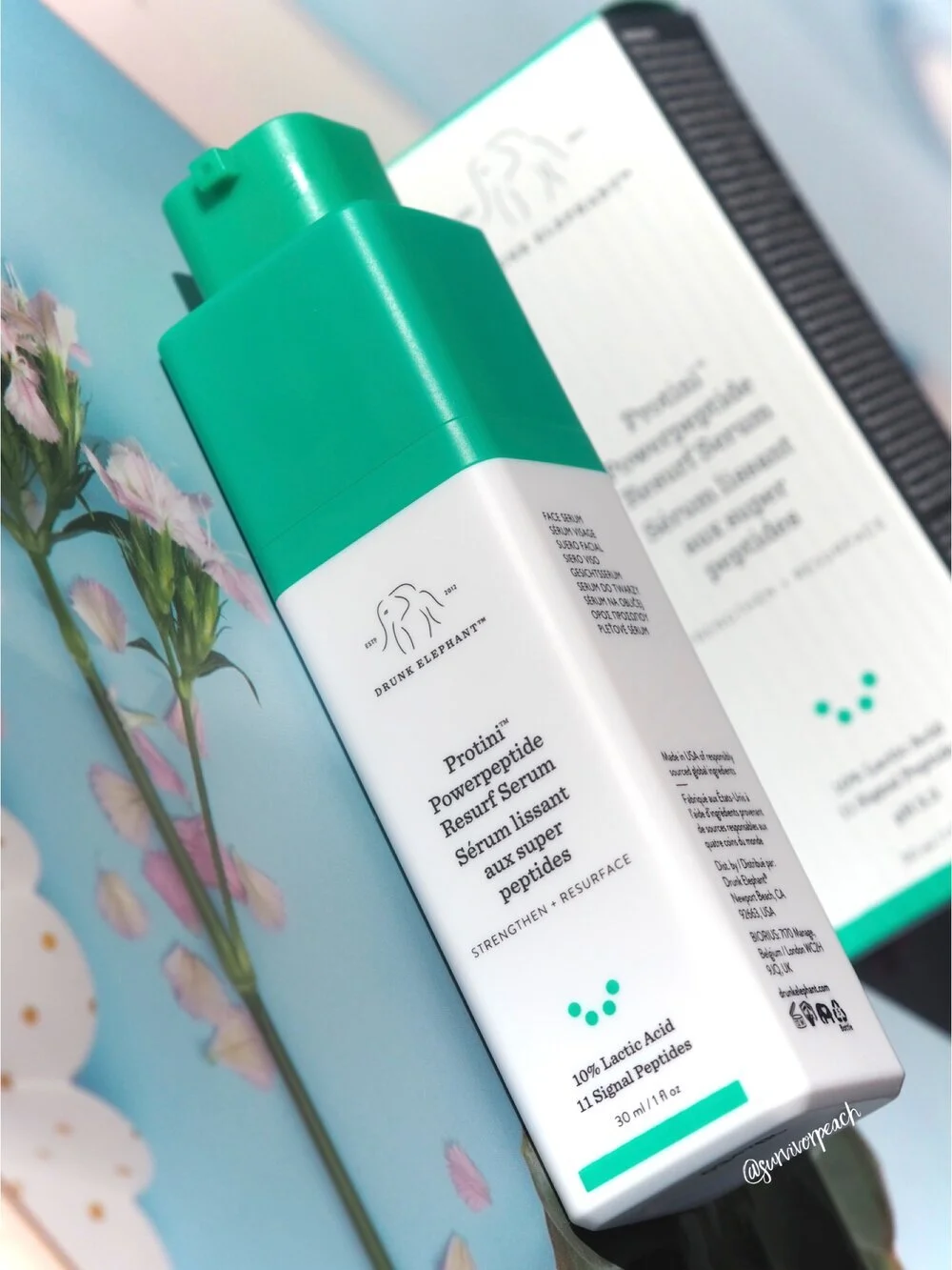 Drunk Elephant Protini™ Powerpeptide Resurf Serum Review