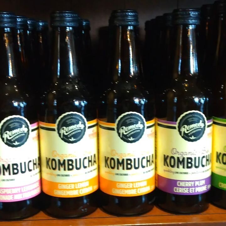 Come check out our new beverages
Including @remedydrinks zero sugar:
7 flavors of kombucha
3 coconut kefir water
3 switchel