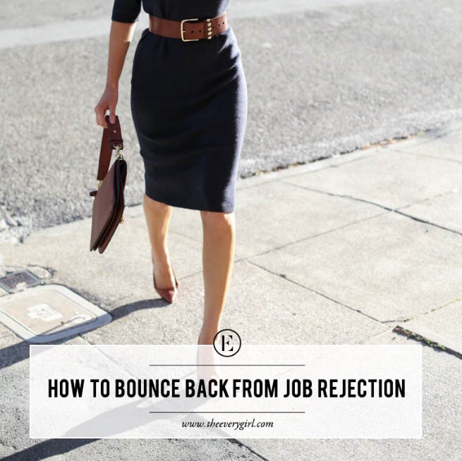 5 ways to bounce back from job rejection