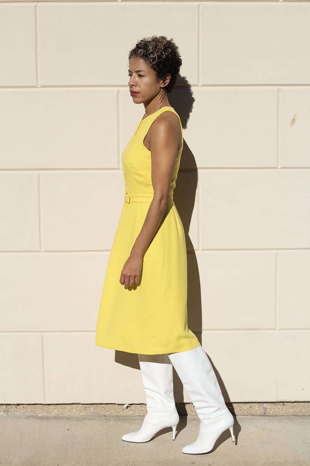 Yellow Shift Dress Trulery Yellow Shift Dress Trulery