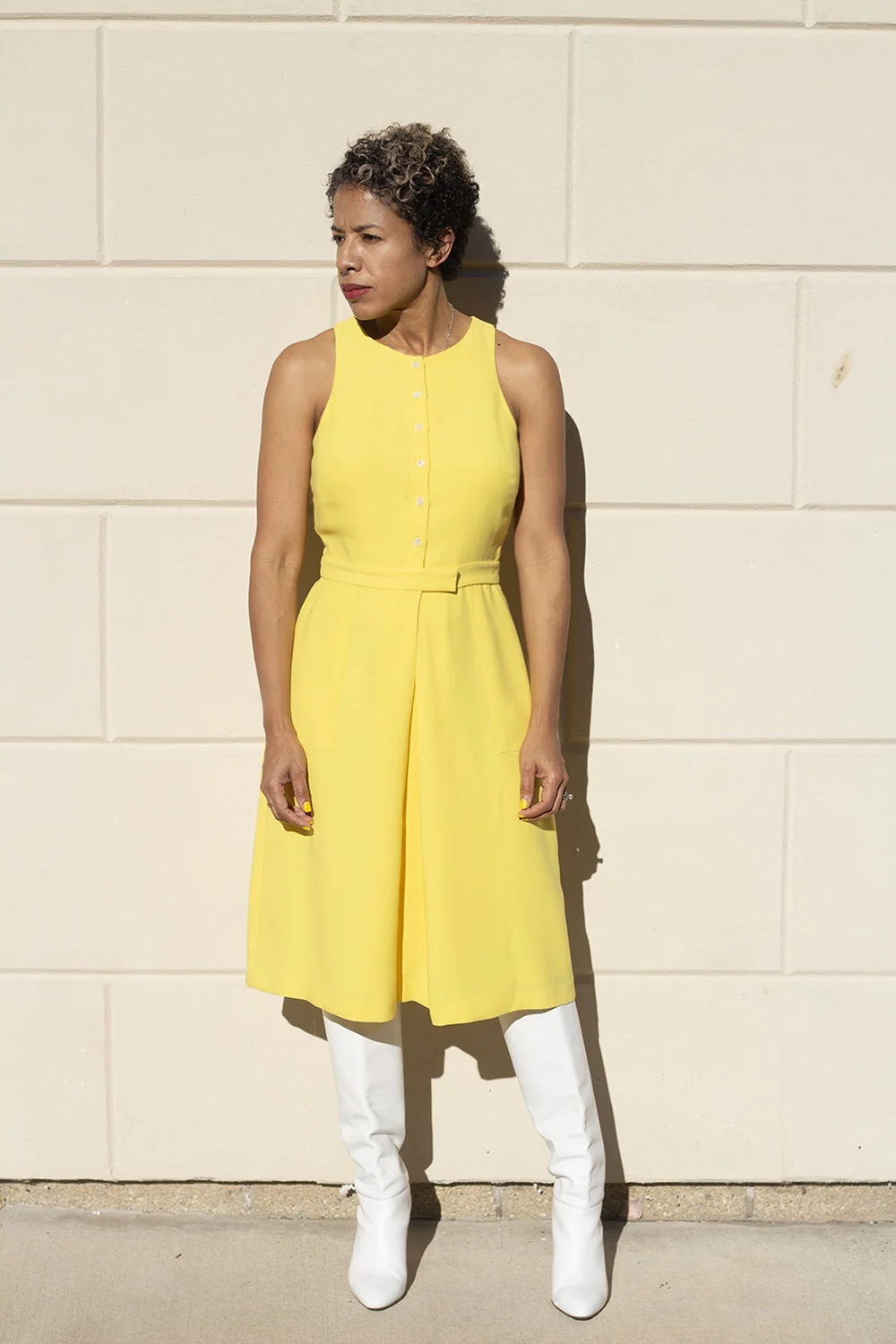 Yellow Shift Dress — Trulery