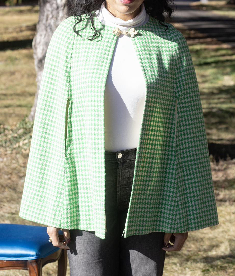 Mod-Cape-in-Green-Check-vintage-cape-Trulery-1
