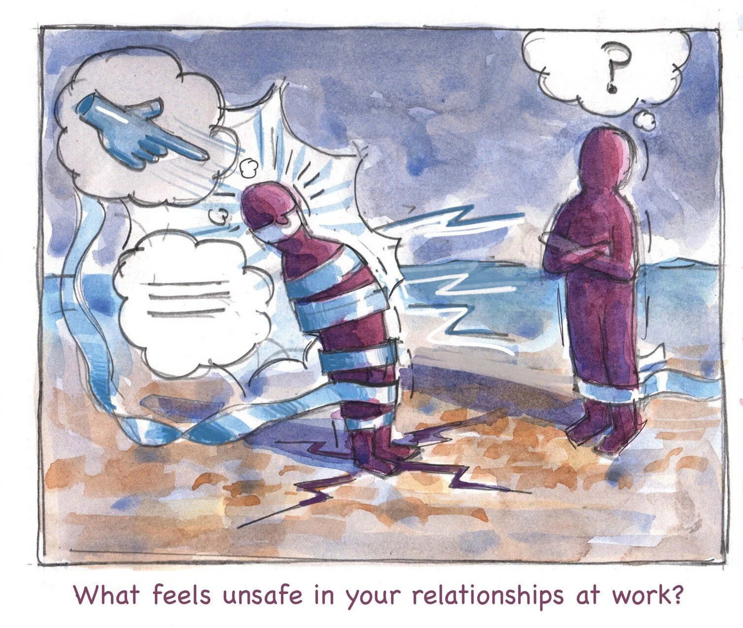 It's not just you: the boss is scared, too