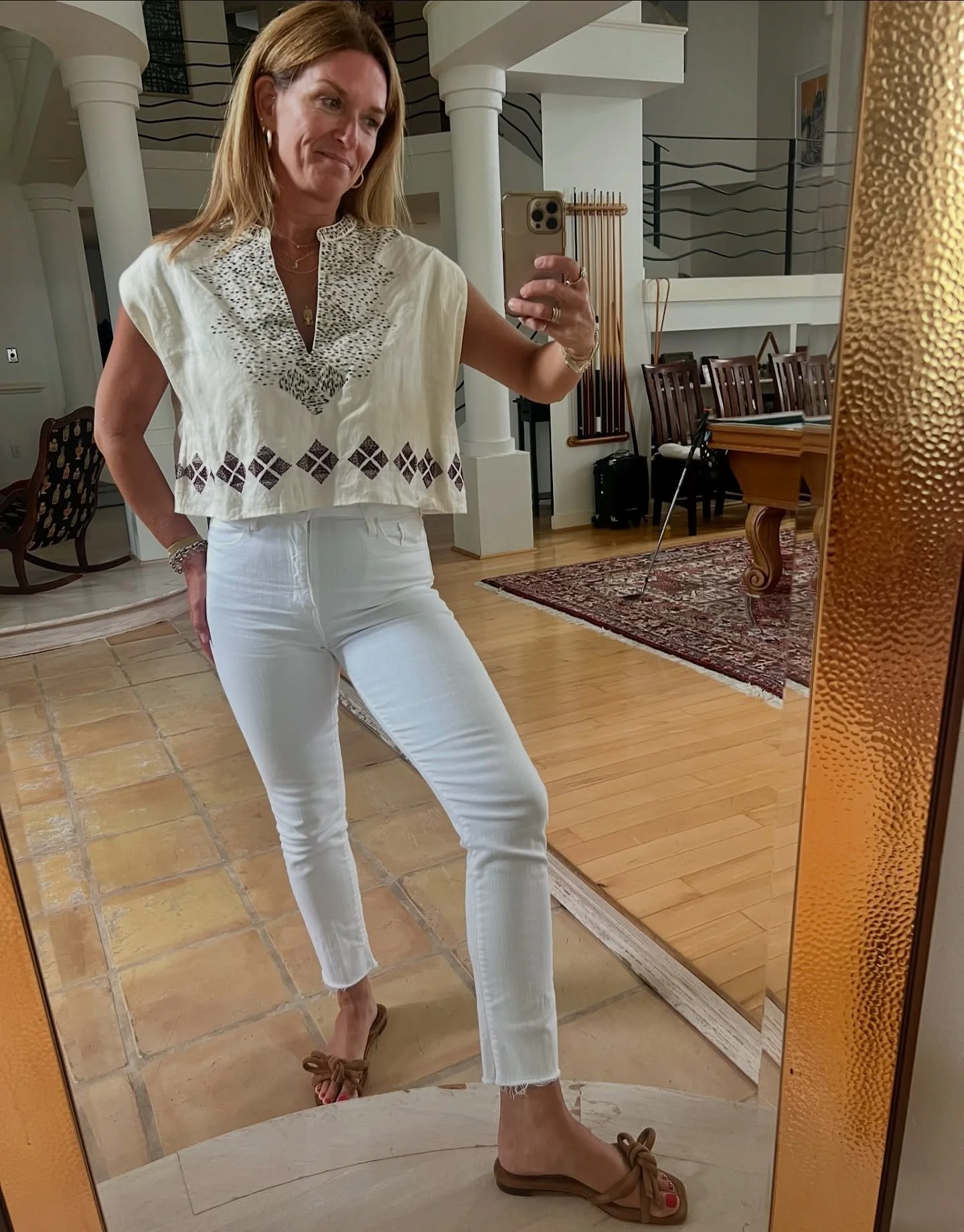 White jeans kind of day!