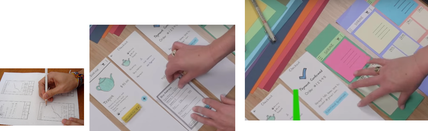 Imágenes secadas del vídeo de Google Rapid Prototyping
