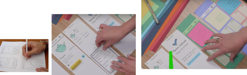 Imágenes secadas del vídeo de Google Rapid Prototyping