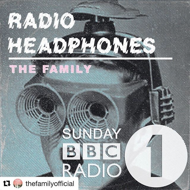 This Sunday @thefamilyofficial @bbcradio1 @danielpcarter