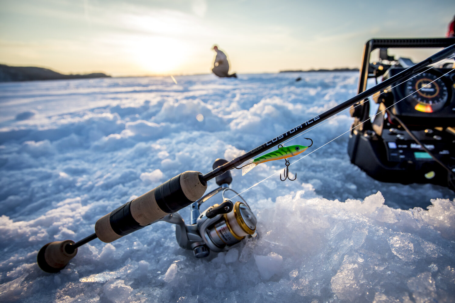 The combination of the St. Croix CCI Search Bait Rod and this reel makes for a dynamite Jigging Rap/Walleye setup! - Photograph by Matt Addington