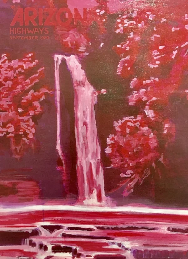 Malpais, Fuchsia Haze, 2017