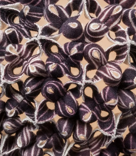 Detail of seed pod lamp