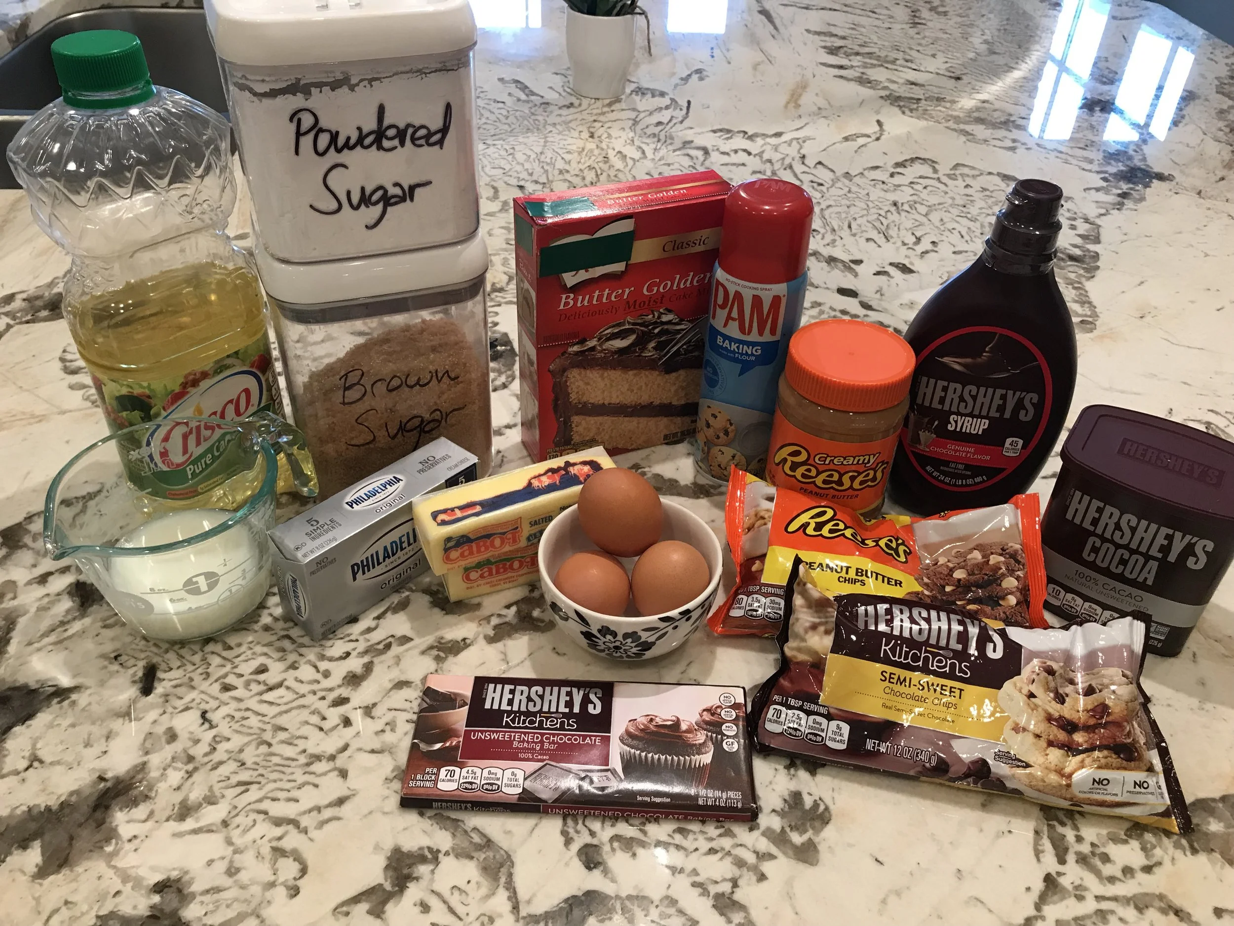 Cake Ingredients