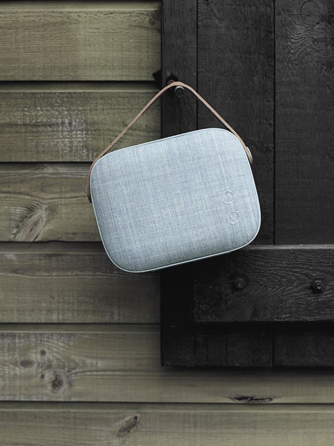 VIFA Helsinki Bluetooth Speaker - a great example of the recent fusion between fashion/ textiles and consumer electronics