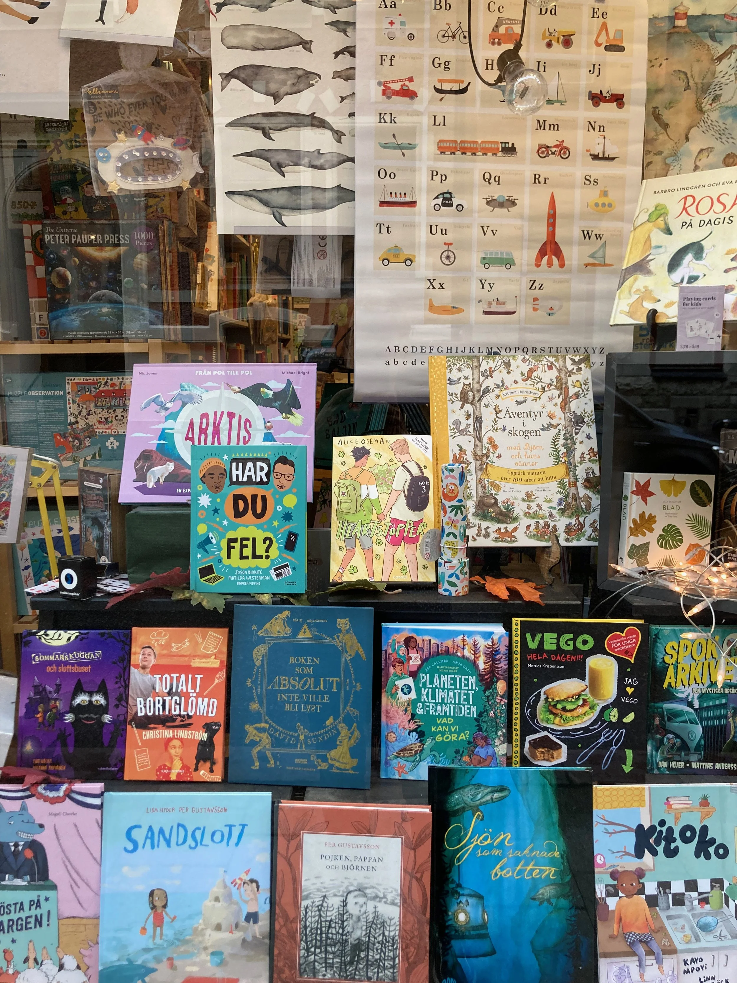 Nu är hösten här och snart är det läslov för alla skolbarn.