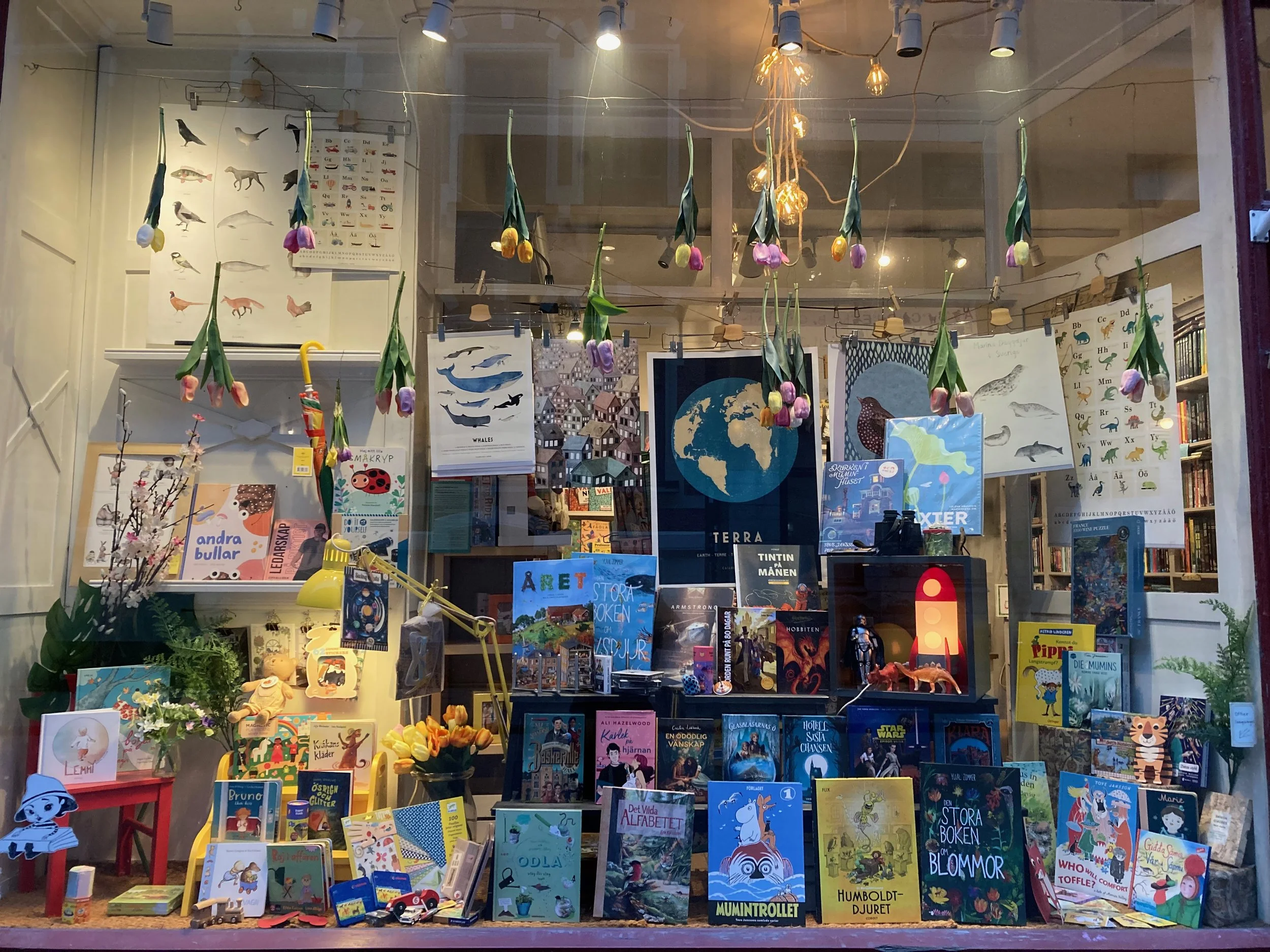 Vårfint i fönstret