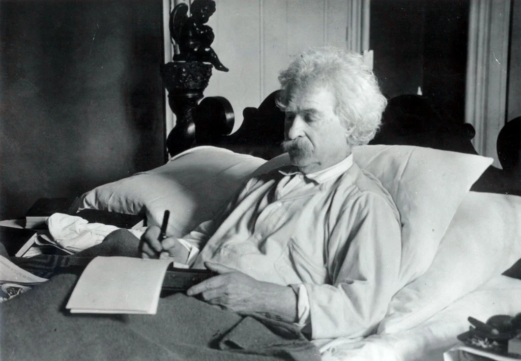 A Real Writer™ uses a fountain pen and almost always has a moustache.