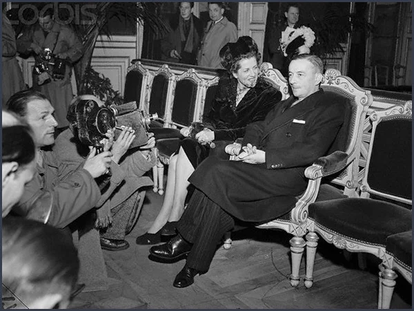 Portrait - Suzanne Bidault-Borel, femme (de) diplomate