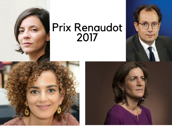 Prix Renaudot 2017 : Quatre Sciences Po en lice en première sélection