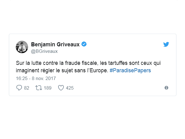 Les meilleurs tweets - Paradise Papers