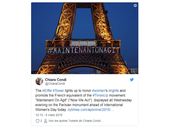 Meilleurs tweets - Journée internationale des droits des femmes