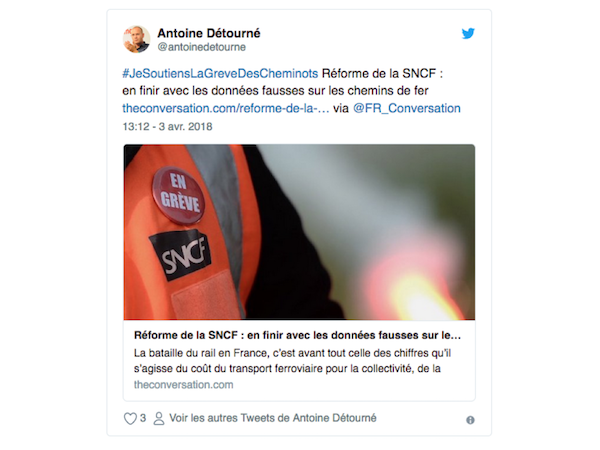 Meilleurs tweets - Réforme de la SNCF
