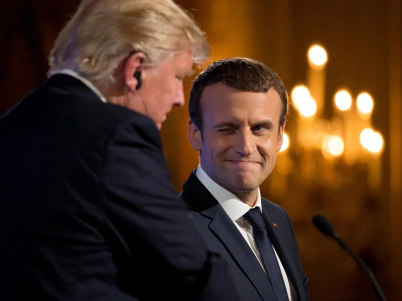 From abroad - Trump & Macron: It’s A Match