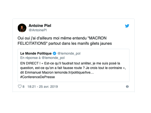 Revue de tweets - Les annonces d'Emmanuel Macron