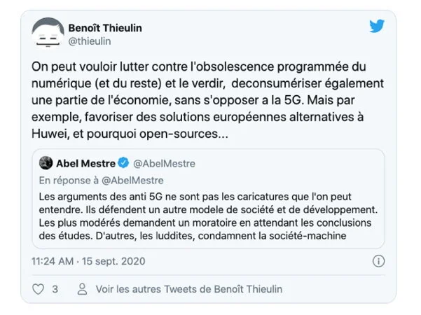 Les meilleurs tweets - La 5G, progrès ou danger ?