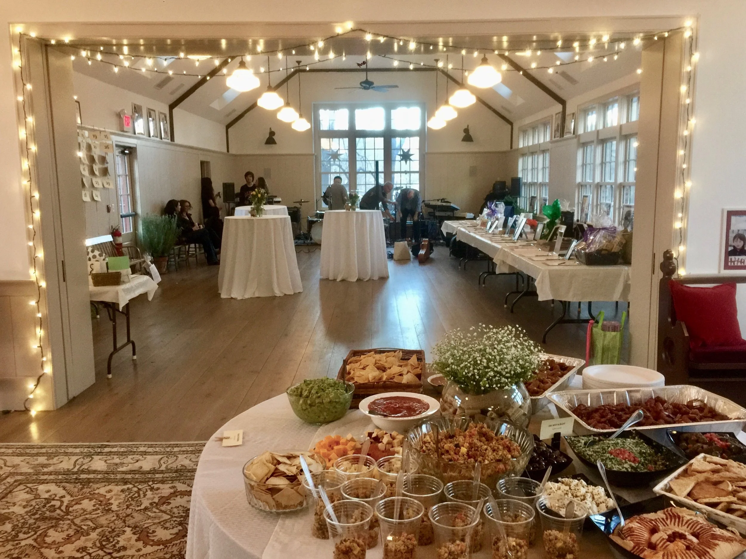 2018 Fundraiser Set-up
