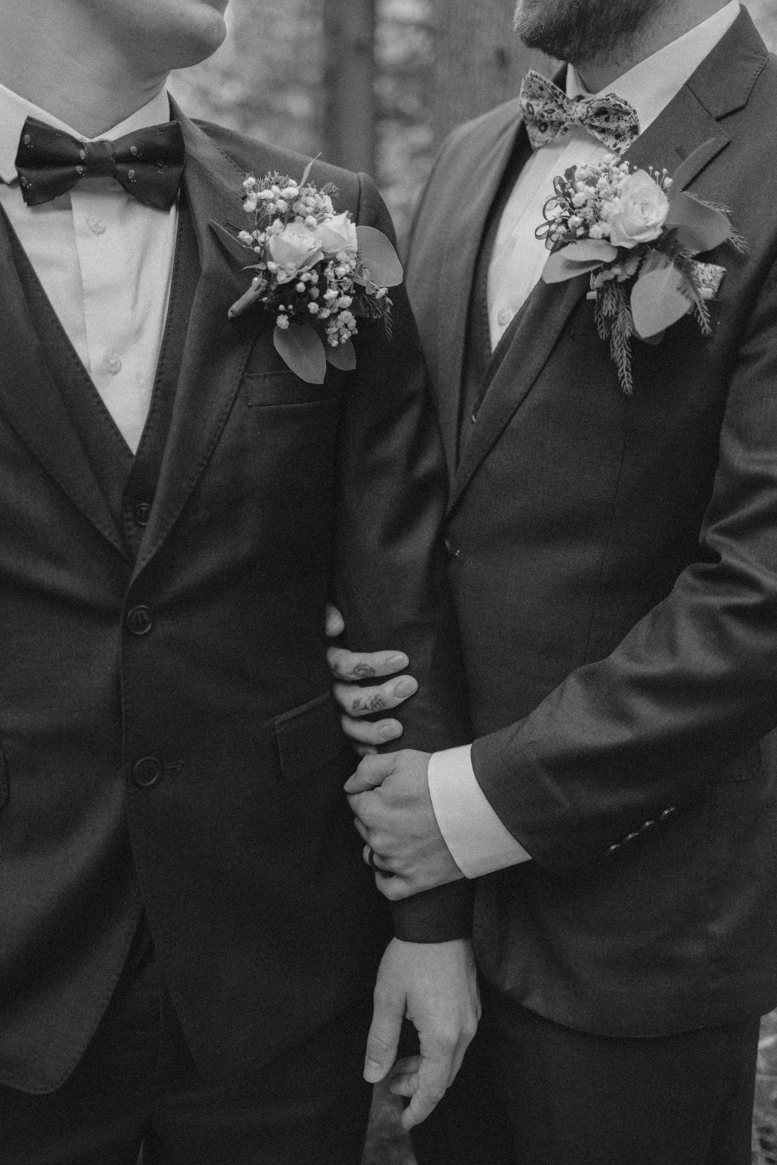 Austin + Tyler // Moody + Romantic LGBTQ+ Wisconsin Wedding 