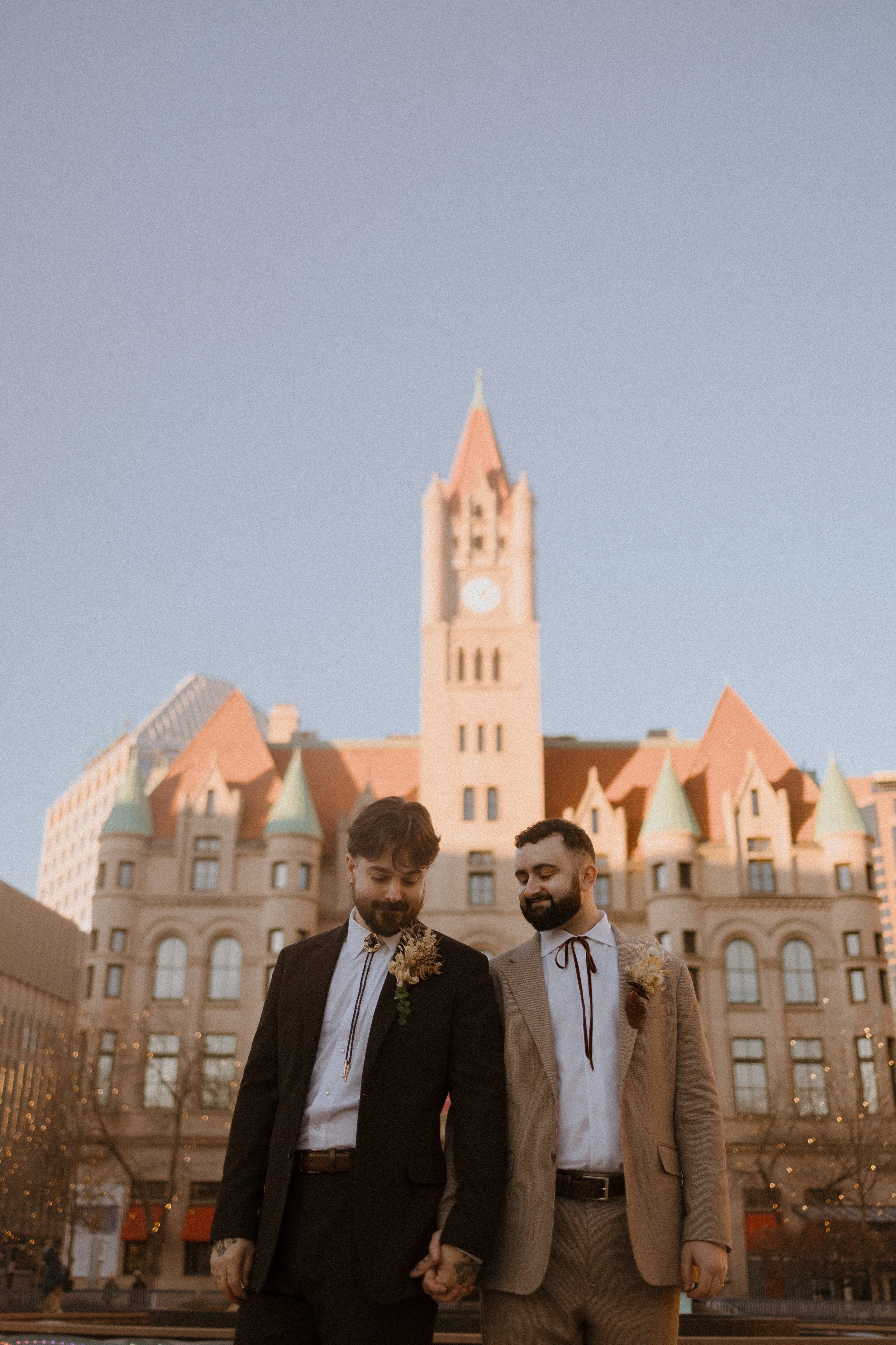 Sean + Alex // LGBTQ+ Twin Cities Courthouse Elopement