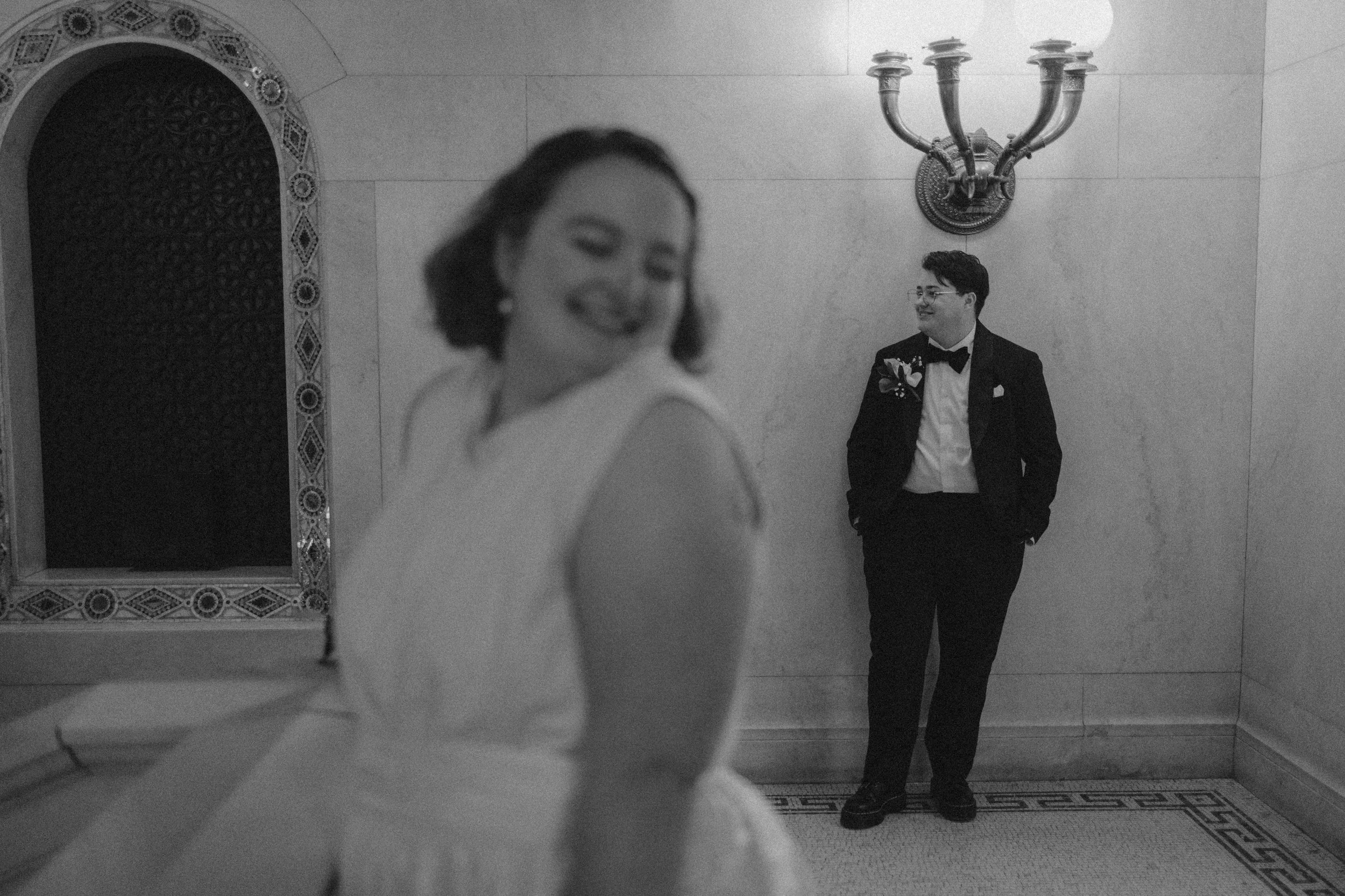 Sidney + Kaylah // LGBTQ+ Chicago City Hall Elopement